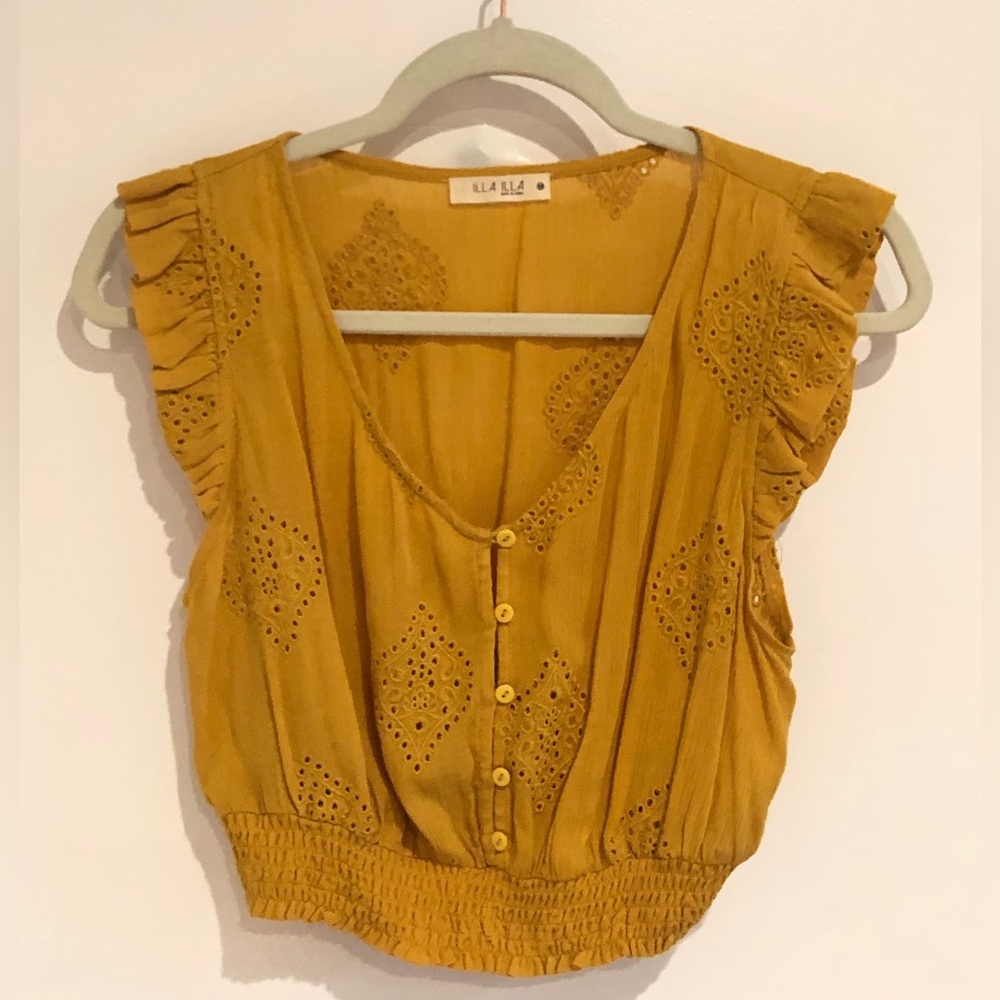 Illy Illy crop shirt